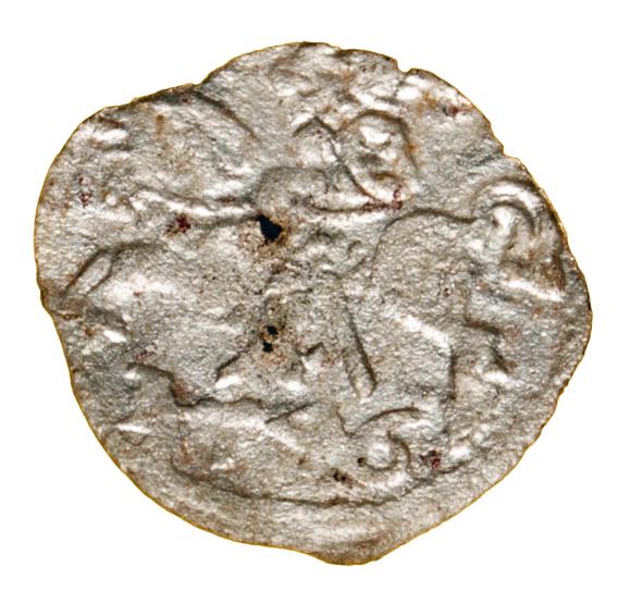 Denar 1545 Zygmunt II August Litwa Wilno