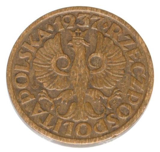 1 grosz 1937 II RP Warszawa