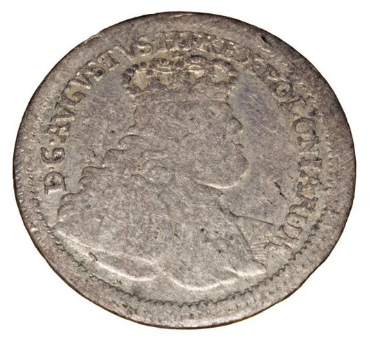 Szóstak 1754 August III Polska Lipsk