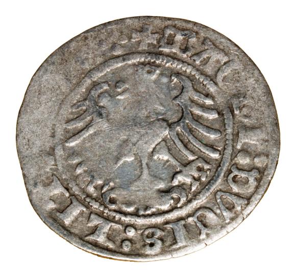 Półgrosz 1513 Zygmunt I Stary Litwa Wilno