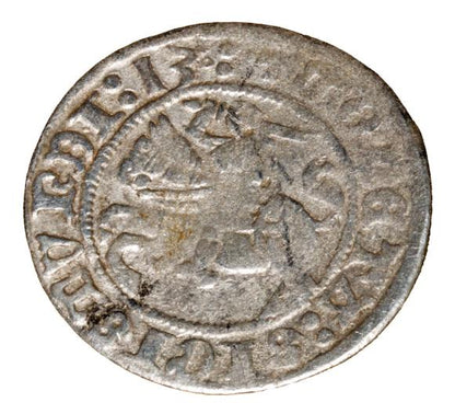 Półgrosz 1513 Zygmunt I Stary Litwa Wilno