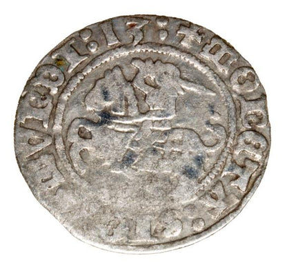 Półgrosz 1513 Zygmunt I Stary Litwa Wilno