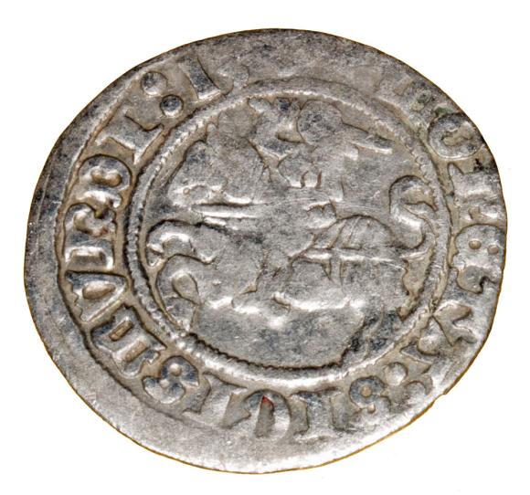 Półgrosz 1513 Zygmunt I Stary Litwa Wilno
