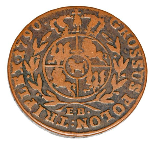 Trojak 1790 Stanisław August Poniatowski Polska Warszawa