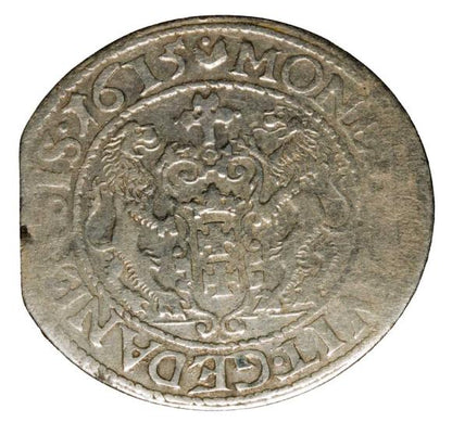 Ort 1615 Zygmunt III Waza Gdańsk