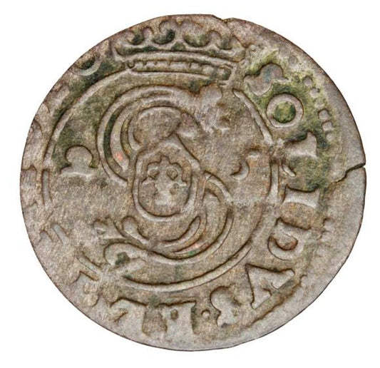 Szeląg 1625 Zygmunt III Waza Polska Bydgoszcz