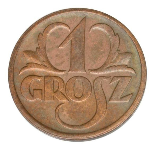 1 grosz 1938 II RP Warszawa