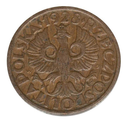 2 grosze 1928 II RP Warszawa