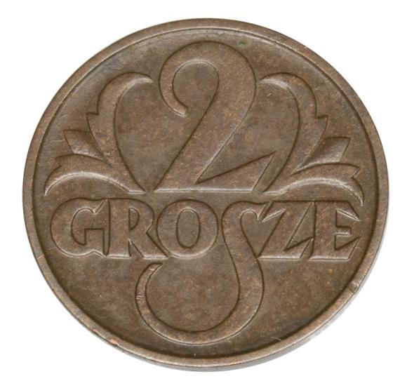 2 grosze 1936 II RP Warszawa